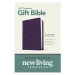 NLT Classic Purple Faux Leather Premium Gift Bible - Image 3