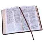 NLV Donkerbruin Kunsleer Toeligtingsbybel - Image 16