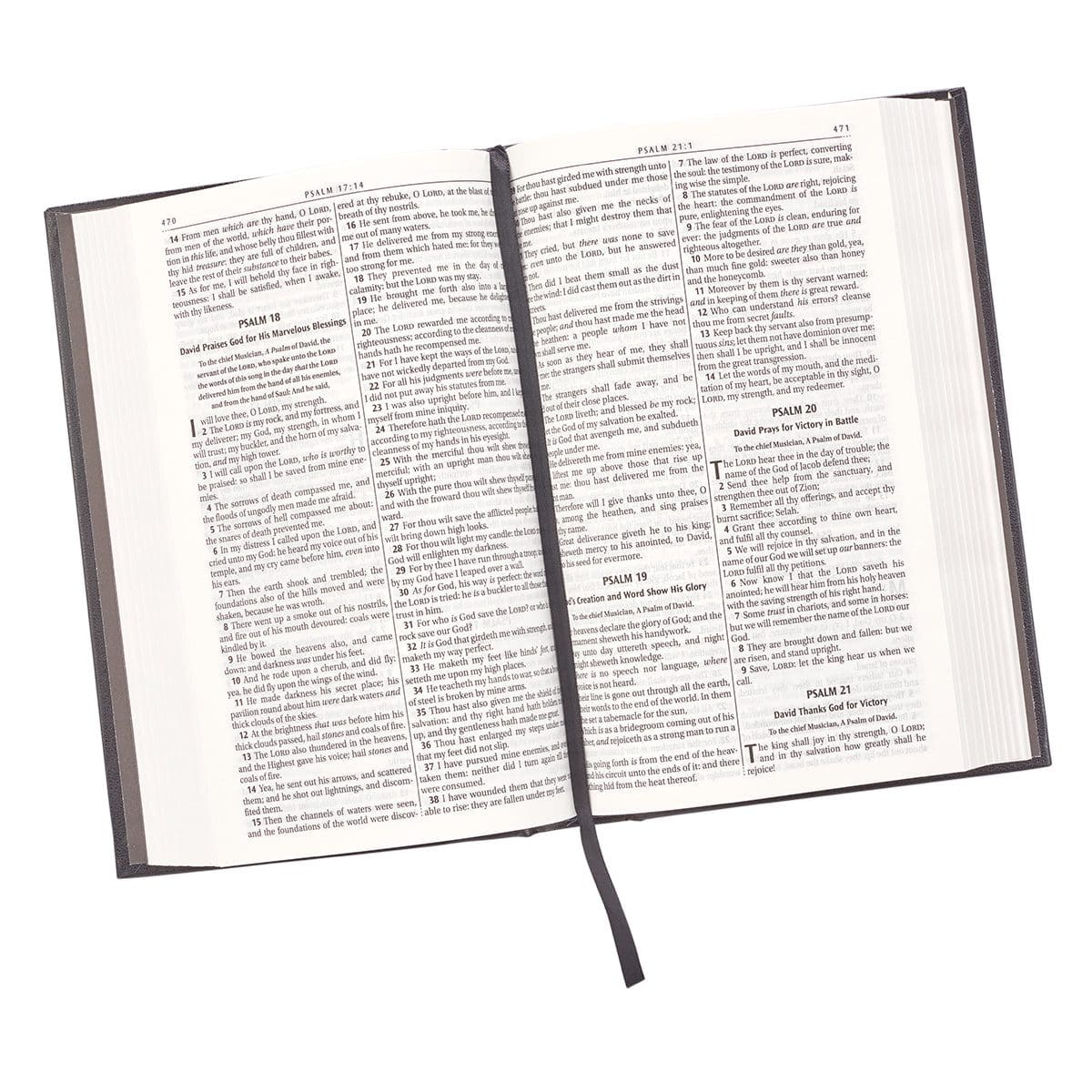 9781432105440_feature3 KJV Black Hardcover Standard Bible - Image 26