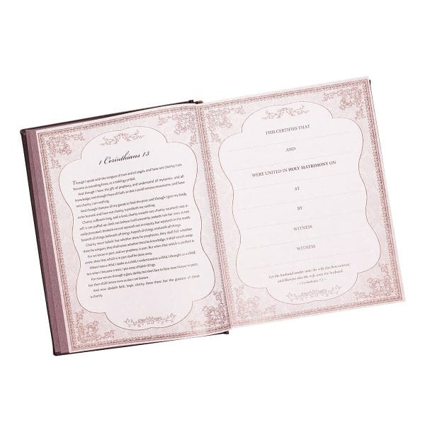 KJV Brown Faux Leather Family Bible - Image 28