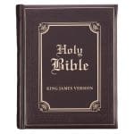 KJV Brown Faux Leather Family Bible - Image 22