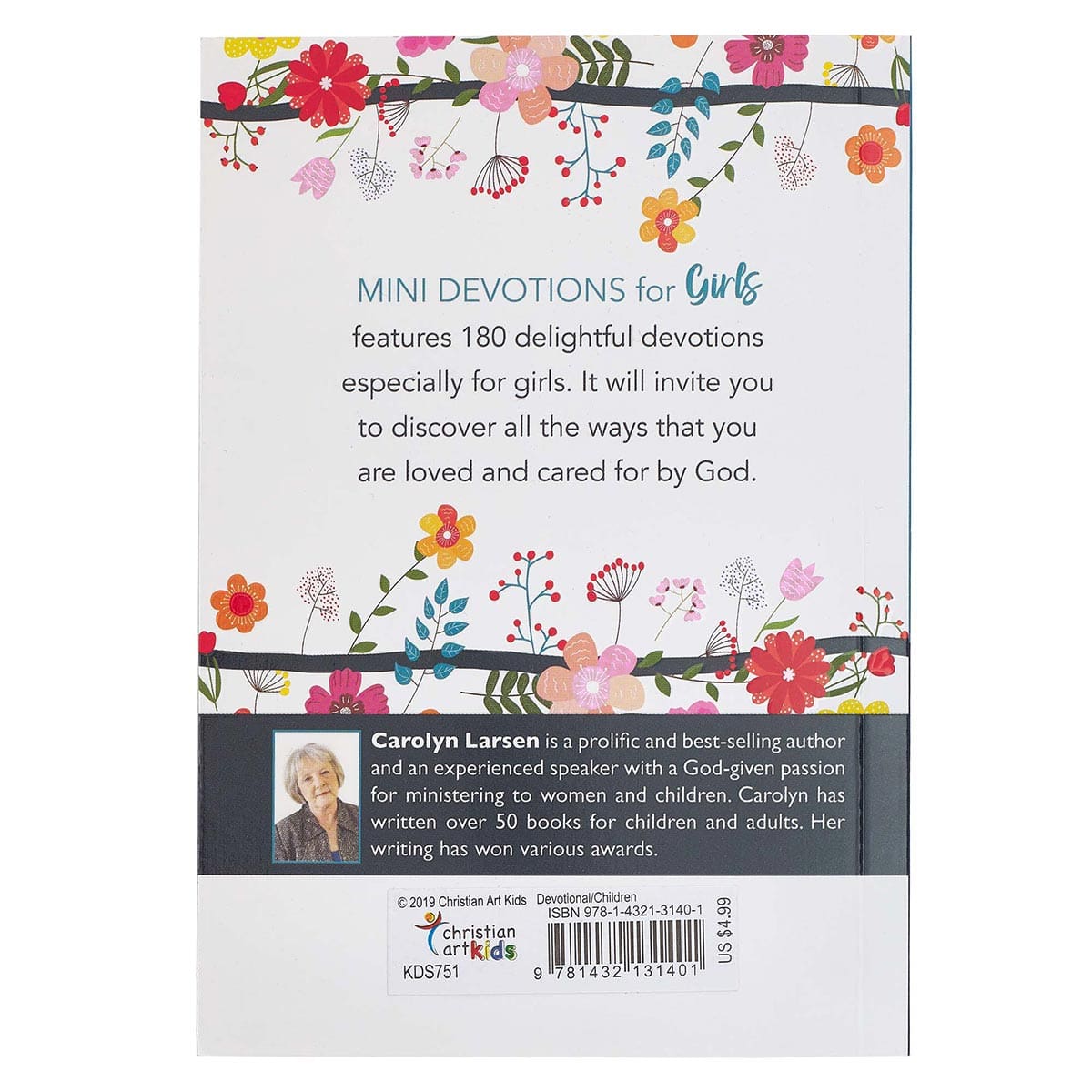 9781432131401_back Mini Devotions For Girls (Paperback) - Image 17