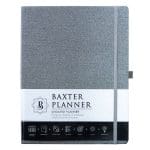 Baxter Undated Planner A4 Grey (Durable Synthetic Fibre Flexcover) - Image 15