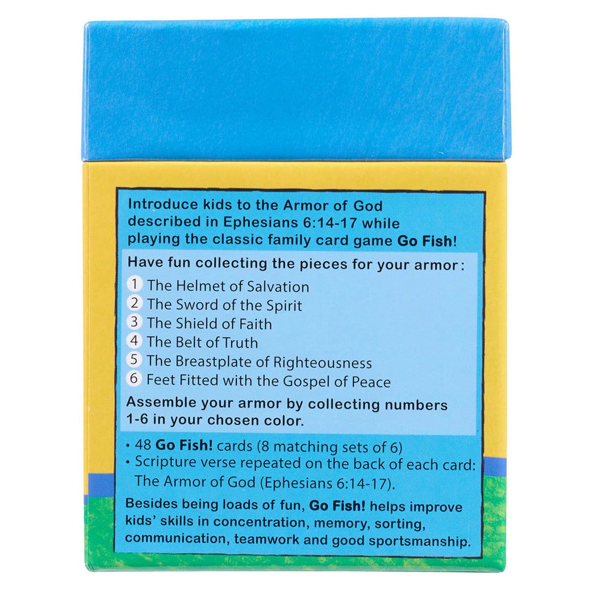 9781432134730_back Go Fish! – The Armor Of God (Game Cards) - Image 20