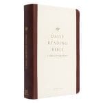 ESV Brown Imitation Leather Daily Reading Bible - Image 2