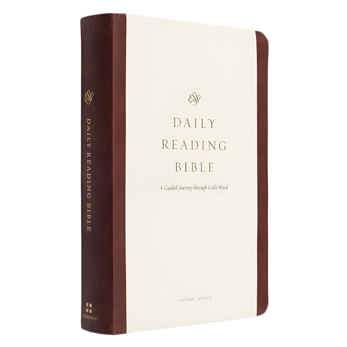 9781433591365_feature1 ESV Brown Imitation Leather Daily Reading Bible - Image 2