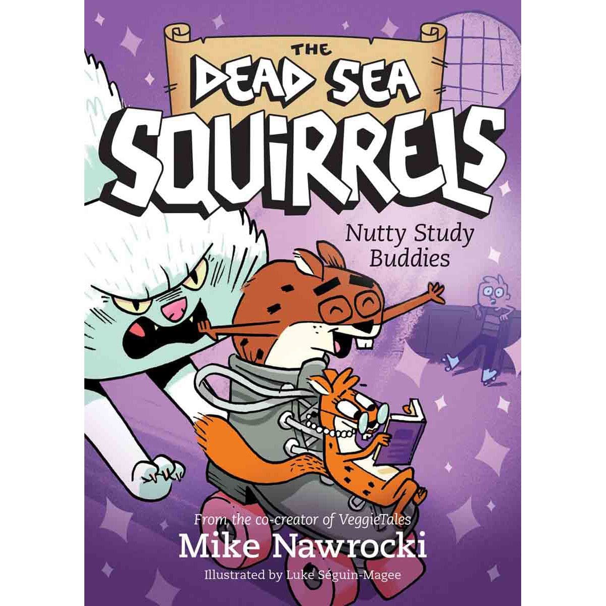 9781496435064_front Nutty Study Buddies - The Dead Sea Squirrels Book 3 (Paperback) - Image 3