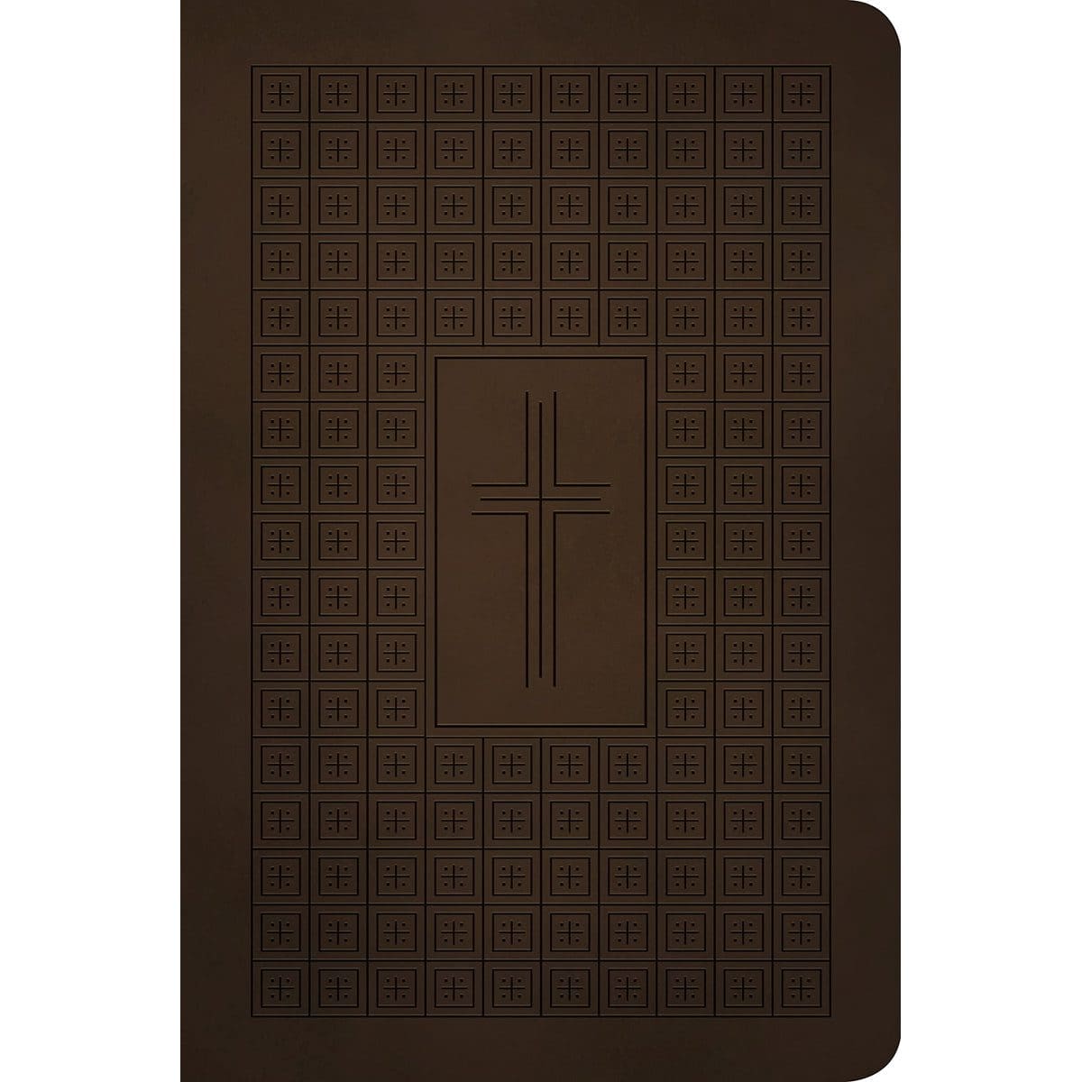 9781496458063_front NLT Filament Premium Value Thinline Bible, Dark Brown Cross (Imitation Leather) - Image 13