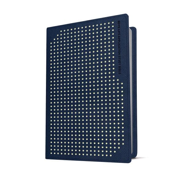NLT Boys Life Application Study Bible, TuTone, Blue / Neon / Glow (Imitation Leather) - Image 2