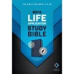 NLT Boys Life Application Study Bible, Indexed, TuTone, Blue / Neon / Glow (Imitation Leather) - Image 3