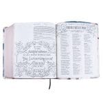 NLT Watercolor Garden Faux Leather Flexcover Inspire Faith Filament Bible - Image 26