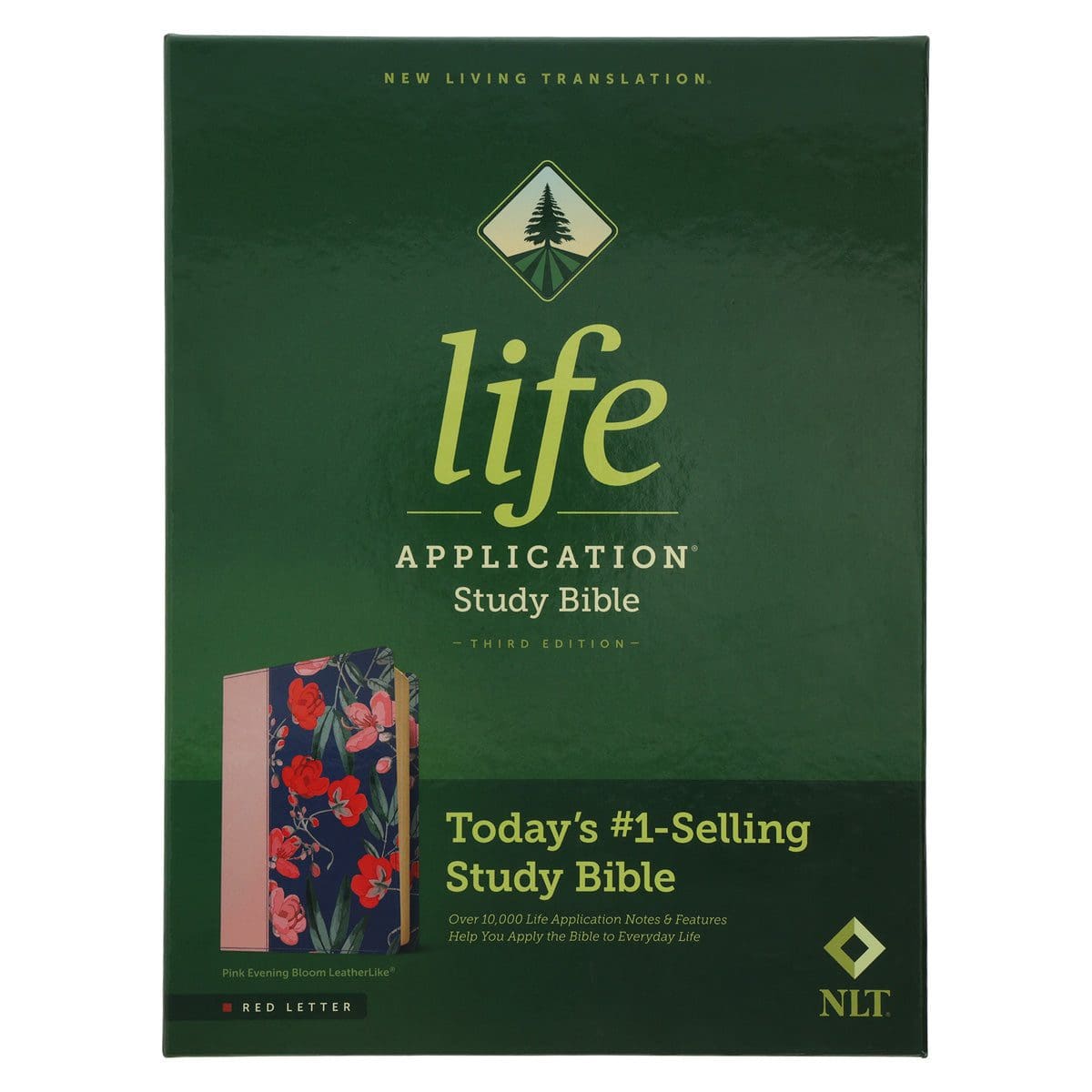 9781496478986_feature1 NLT Pink Evening Bloom Imitation Leather 3rd Edition Life Application Study Bible - Image 11