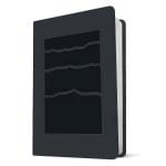 NLT Black Mountainscape Imitation Leather Premium Value Filament Compact Bible - Image 5