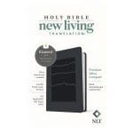NLT Black Mountainscape Imitation Leather Premium Value Filament Compact Bible - Image 4