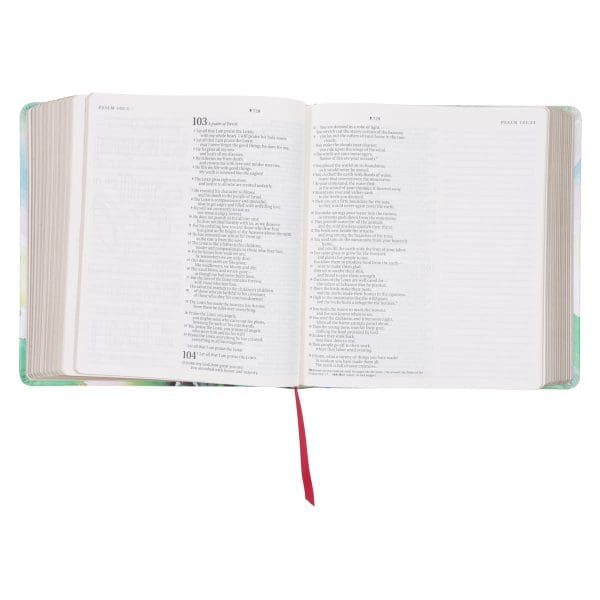 NLT Joyful Colors Faux Leather Inspire Prayer Filament-Enabled Bible - Image 15