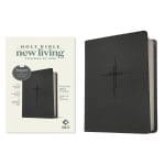 NLT Trinity Cross Black Imitation Leather Filament Premium Value Thinline Bible - Image 3