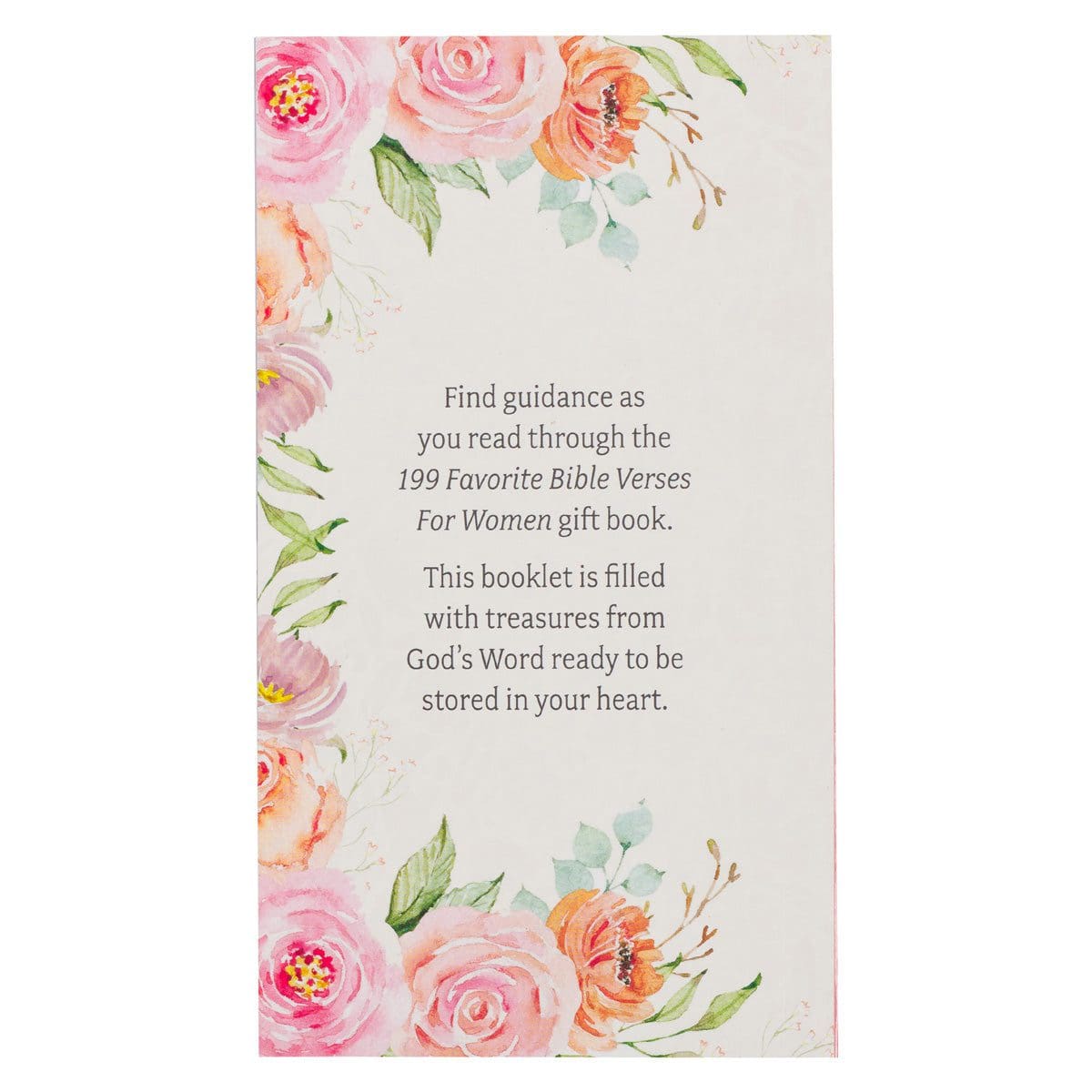 9781639522330_back 199 Favorite Bible Verses For Women Gift Edition (Paperback) - Image 20