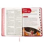 KJV Pink Hearts Faux Leather Flexcover Kids Bible Large Print - Image 23