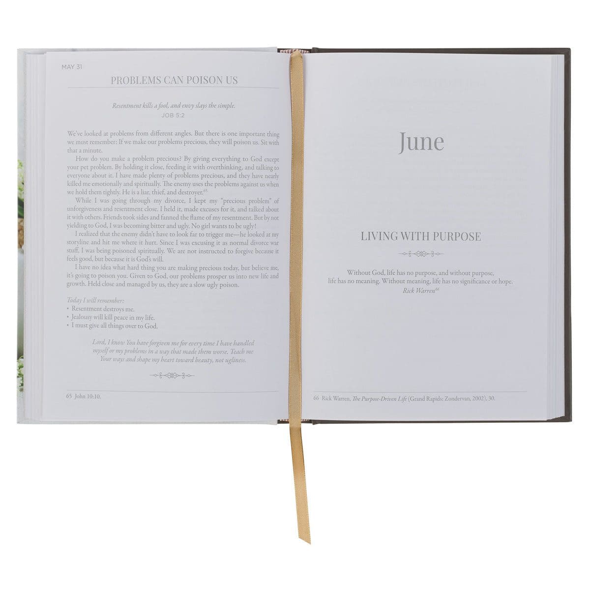 9781639529384_feature3 Ten Minutes with God Devotions for Women: 365 Devotions (Hardcover) - Image 5