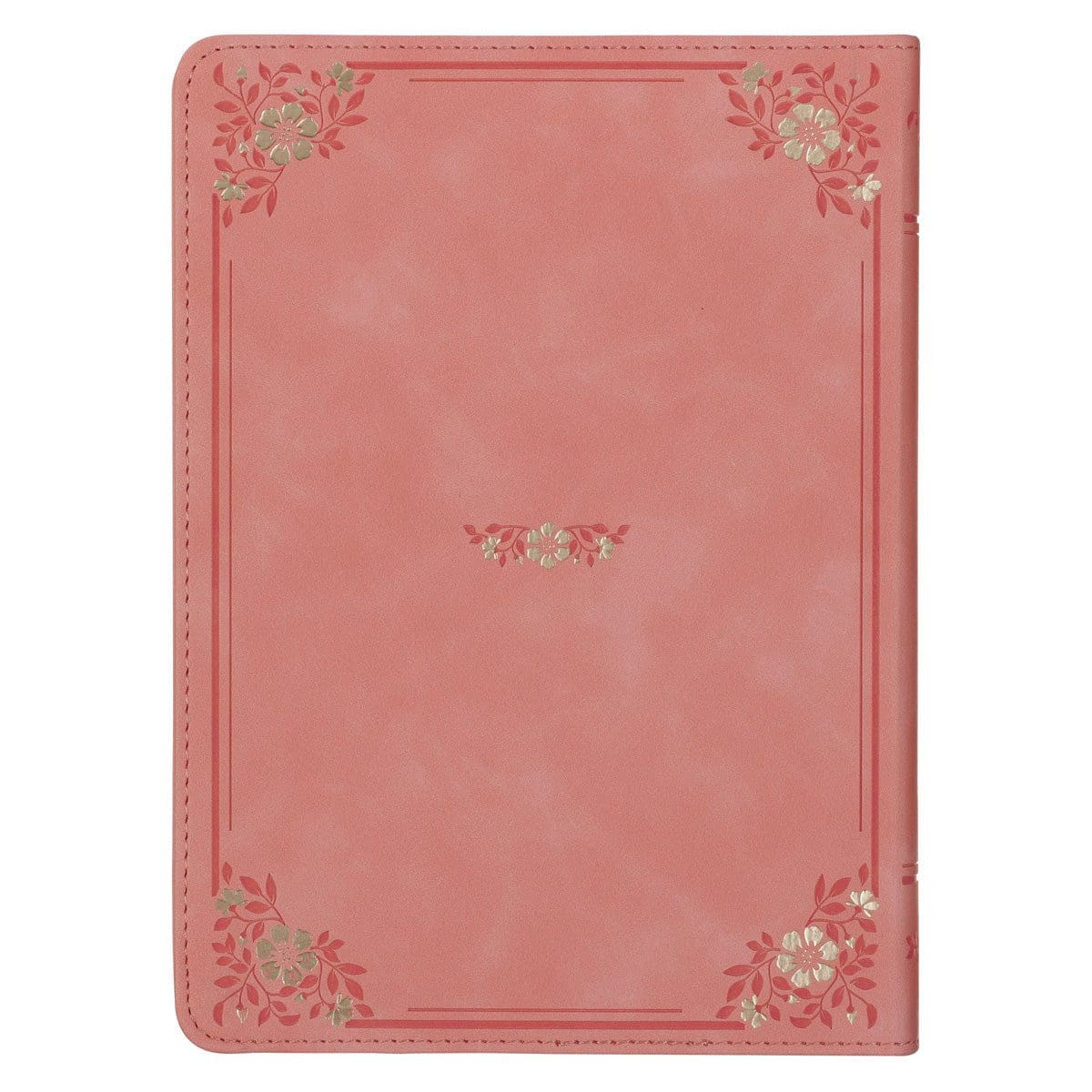 9781639529469_back In Touch with God: 366 Devotions Peach (Faux Leather) - Image 2