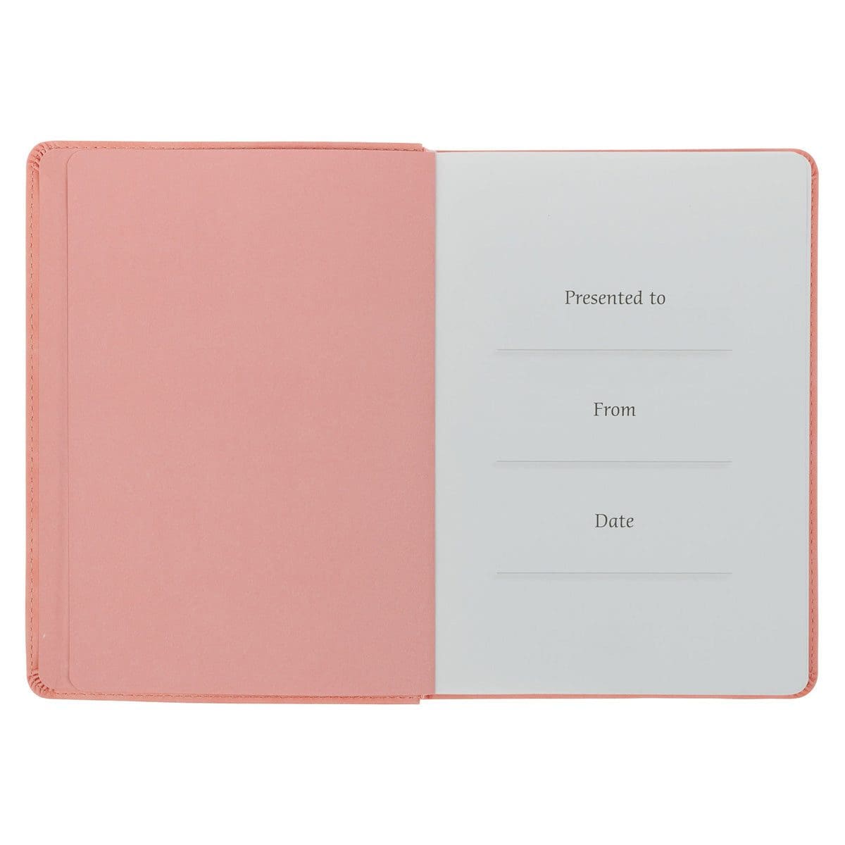 9781639529469_feature2 In Touch with God: 366 Devotions Peach (Faux Leather) - Image 4