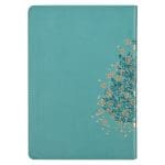 Be Still & Know Floral Psalm 46:10 Tree (Faux Leather Journal) - Image 2