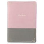 KJV Pink And Grey Faux Leather Bible Super Giant Print - Image 22