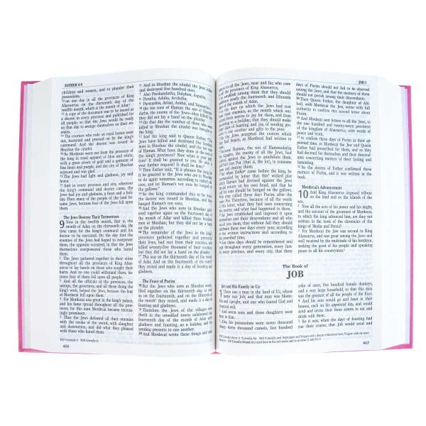 NKJV Pink Hardcover Bible - Image 16
