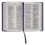 NLT Purple Faux Leather Flexcover Compact Bible - Image 25