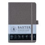 Baxter Undated Planner Pocket Edition Grey (Durable Synthetic Fiber Flexcover) - Image 22