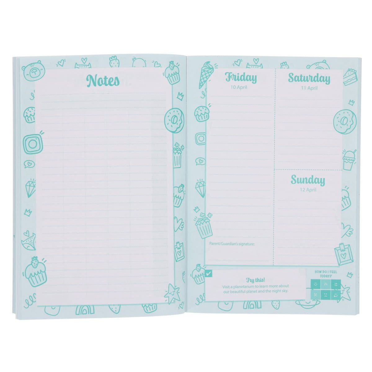 9781776477876_feature4 2026 School Diary - Daily Planner for Girls - Paperback - Image 6