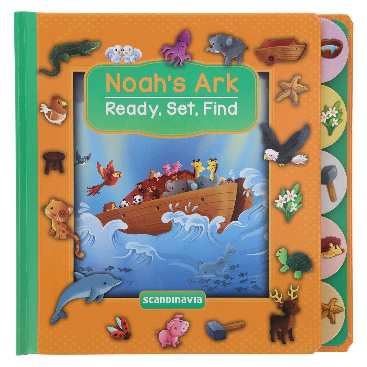 9788771321289_front Noah's Ark - Ready, Set, Find (Board Book) - Image 7