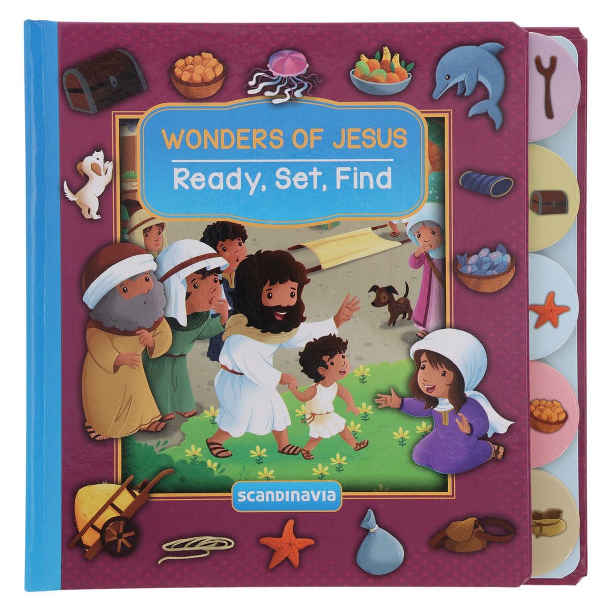 9788772031774_front Wonders of Jesus - Ready, Set, Find (Board Book) - Image 4