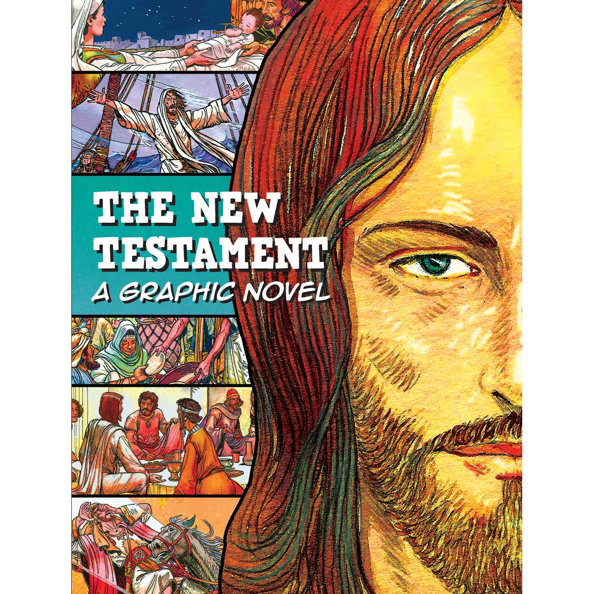 9788772033501_front_64059c2e-05a3-4a84-a4d4-64d220c7f520 The New Testament: A Graphic Novel (Paperback) - Image 4