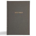 CSB Charcoal Hardcover Grace Dyslexia Friendly Bible Large Print - Image 10