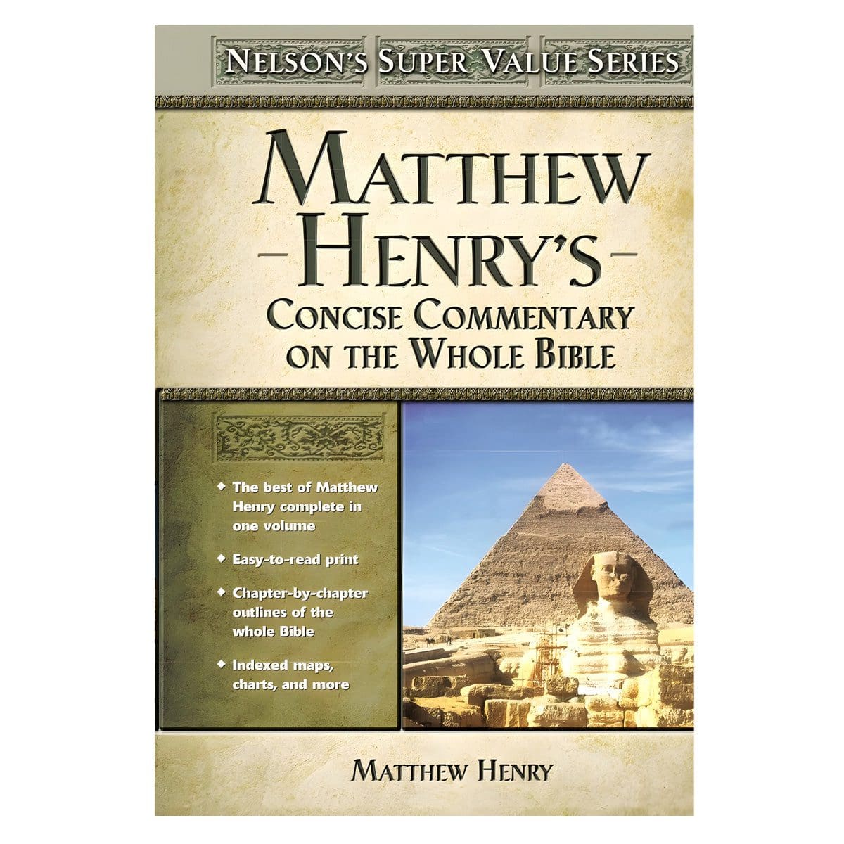 0785250476_front Super Value Matthew Henry's Concise Commentary on the Whole Bible (Hardcover) - Image 5