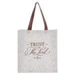 Trust In The Lord Non-Woven Tote Bag - Proverbs 3:5 - Image 4