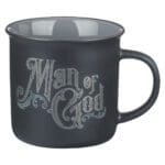 Man Of God Black And Grey Ceramic Mug - 1 Timothy 6:11 - Image 15