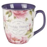 Many Women Do Noble Things But You Surpass Them All Ceramic Mug with Blue Interior - Image 7