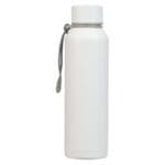 Be Strong and Courageous White Stainless Steel Water Bottle - Image 11