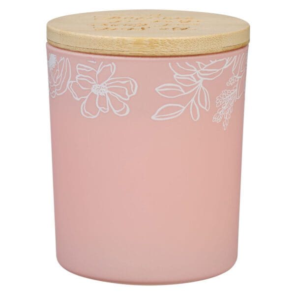 Be Still and Know That I Am God Vetiver and Moss Scented Candle with Bamboo Lid - Image 14
