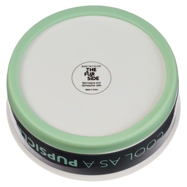 Cool As A Pupsicle Grey Small Ceramic Pet Bowl - Image 14