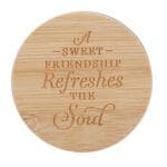 A Sweet Friendship Refreshes the Soul Lotus Blossom Scented Candle with Bamboo Lid - Image 15