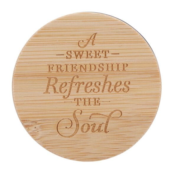 A Sweet Friendship Refreshes the Soul Lotus Blossom Scented Candle with Bamboo Lid - Image 15