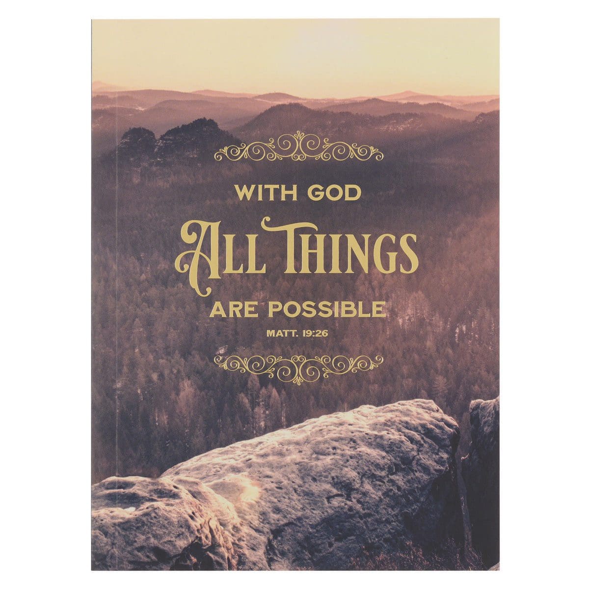 1220000720985_front With God All Things Are Possible Notebook - Image 1