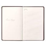 Leatherpress Cacao Brown Large Genuine African Leather Journal - Image 28