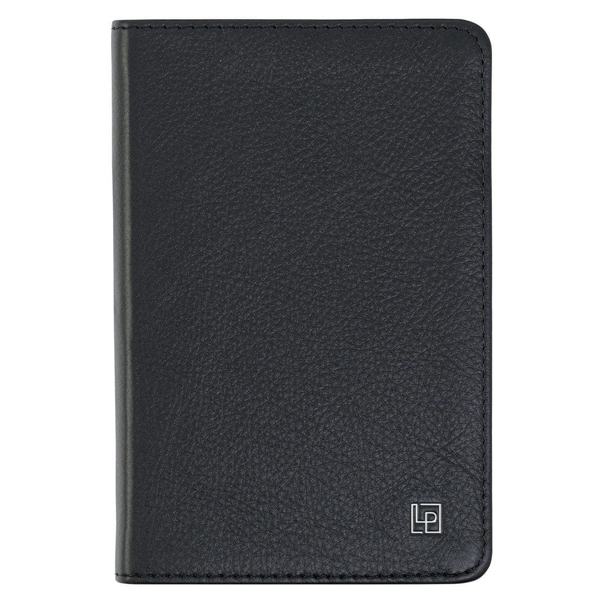1230000122078_front Leatherpress Tuxedo Black Genuine African Leather Pocket Journal - Image 25