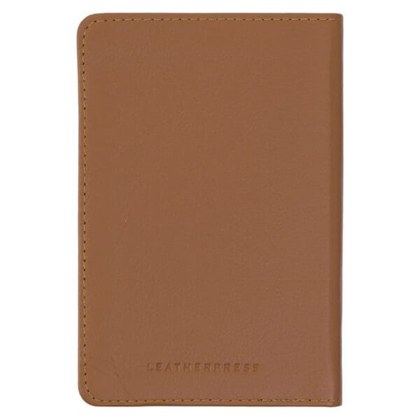 Leatherpress Biscotti Tan Genuine African Leather Pocket Journal - Image 26