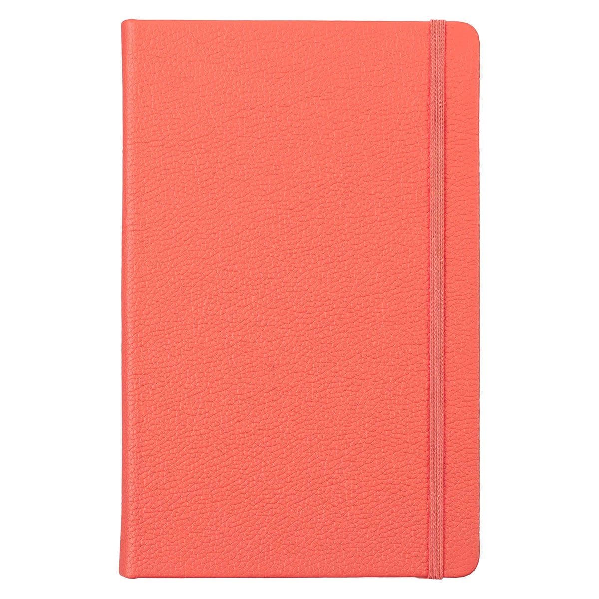 1230000122115_front_681be2be-1d81-4012-bed2-016389344413 Leatherpress Coral Red Genuine African Leather Notebook - Image 27