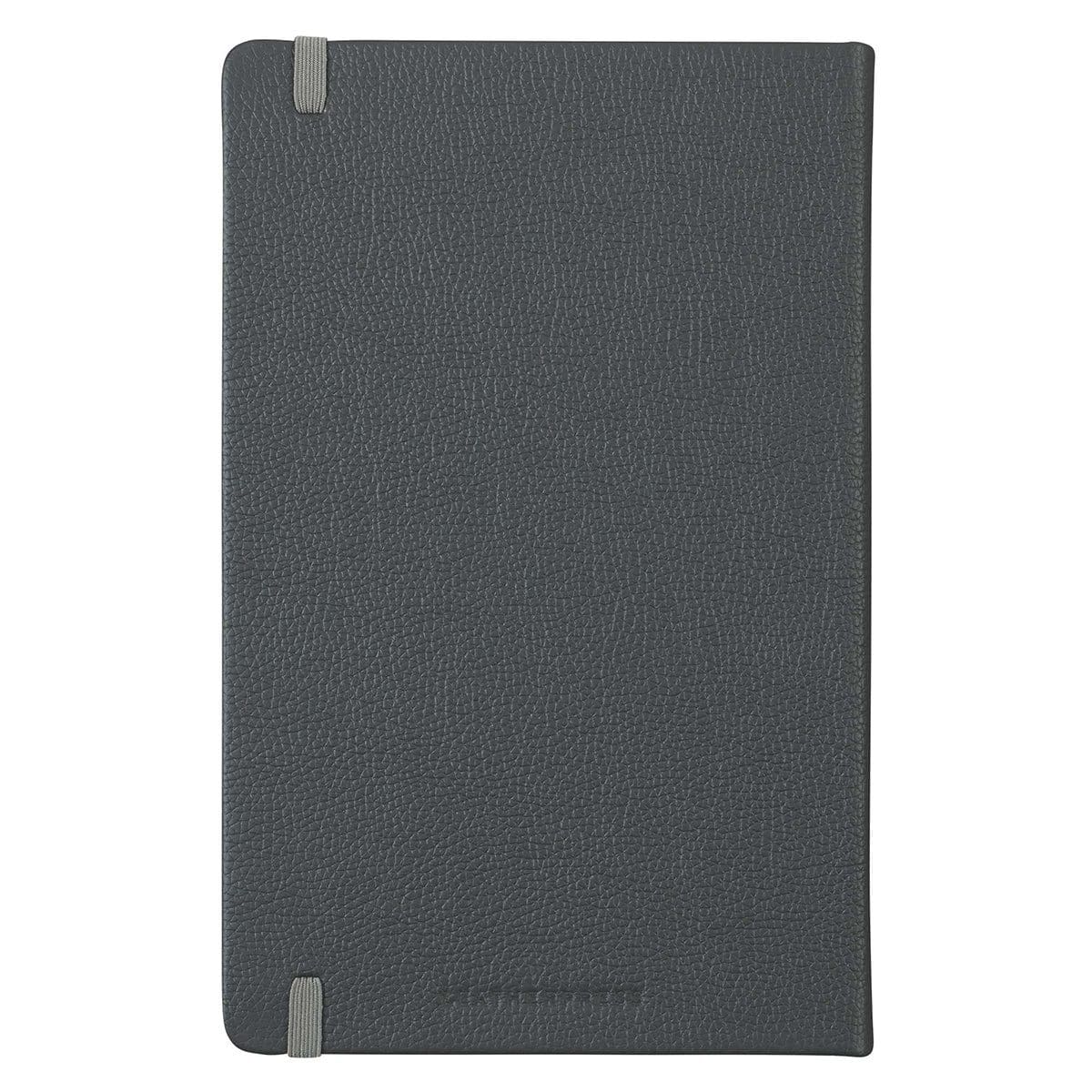 1230000122122_back Leatherpress Twilight Grey Genuine African Leather Notebook - Image 22